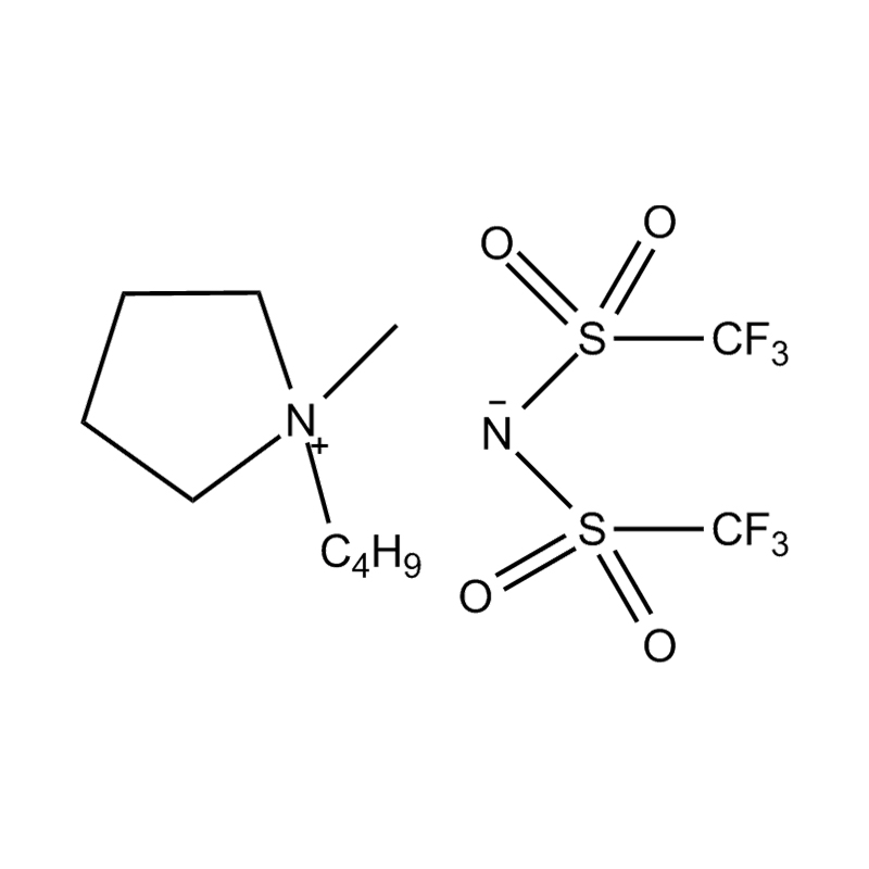 N-butyl-N-metylpyrolidínium bis ((trifluórmetyl) sulfonyl) imid