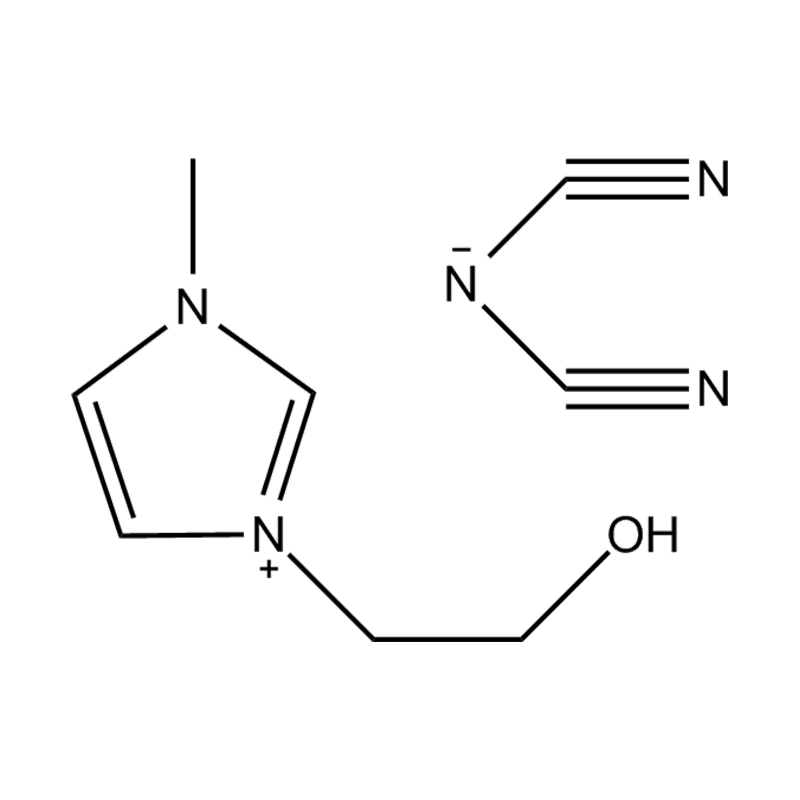 1-hydroxyetyl-3-metylimidazoledicarbonitril amínová soľ